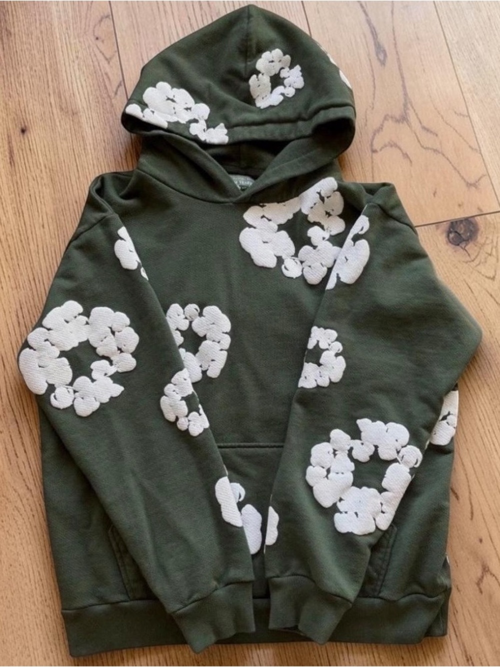 Denim Tears Green Hoodie - Picture 2 of 4